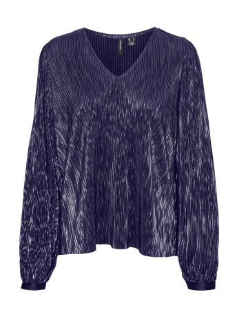 Vero Moda Blouse VMELLA L/S TOP JRS BTQ 10298385 Astral Aqua