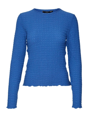 Vero Moda T-shirt VMELENE LS TOP JRS 10298846 Beaucoup Blue