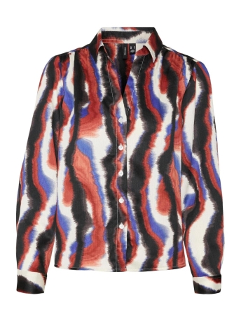 Vero Moda Blouse VMFREI L/S V-NECK SHIRT WVN LCS 10297297 SPECTRUM BLUE
