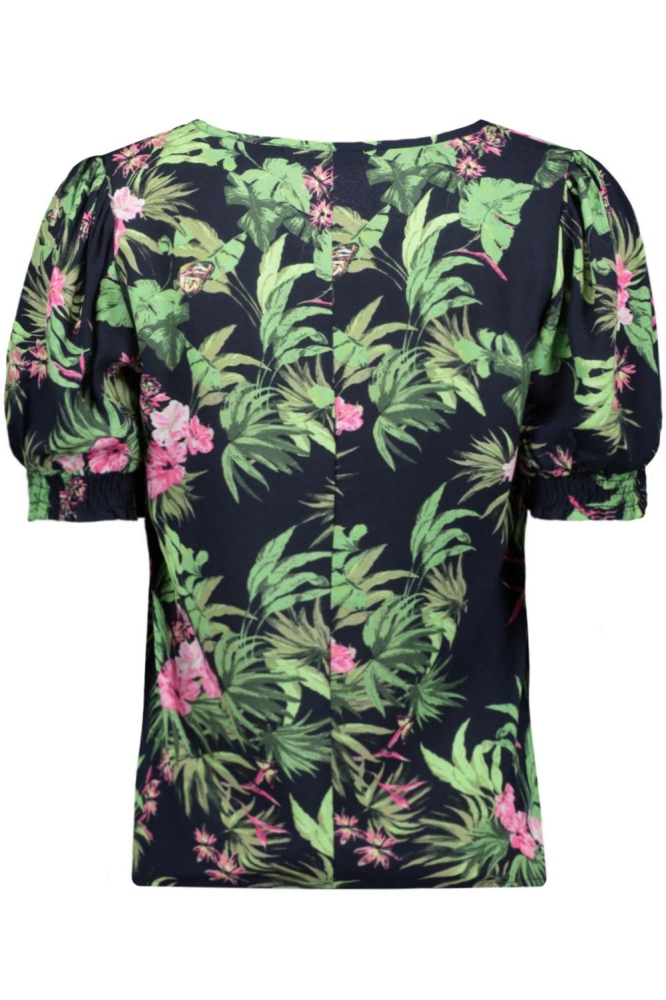 ONLNOVA LIFE S/S BLAIR TOP AOP CS PTM 15308917 BLACK/436