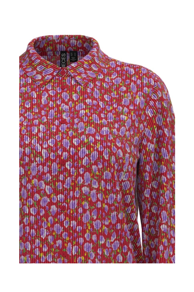 PCMILLE LS SHIRT D2D 17149043 BEETROOT PURPLE