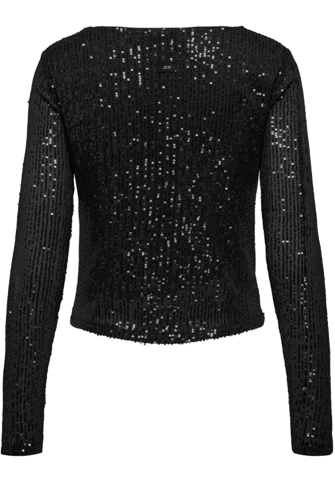 JDYCARMEN GLITTER FALL BLOUSE JRS 15316730 Black