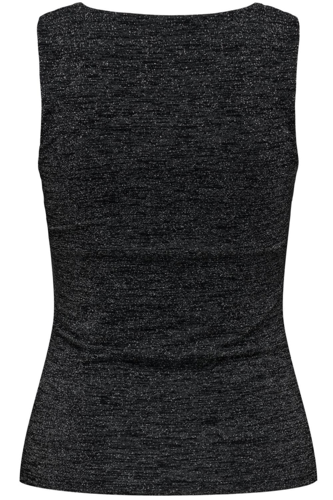 ONLROMA S/L 2-WAYS SHINE TOP JRS 15311741 BLACK/SILVER