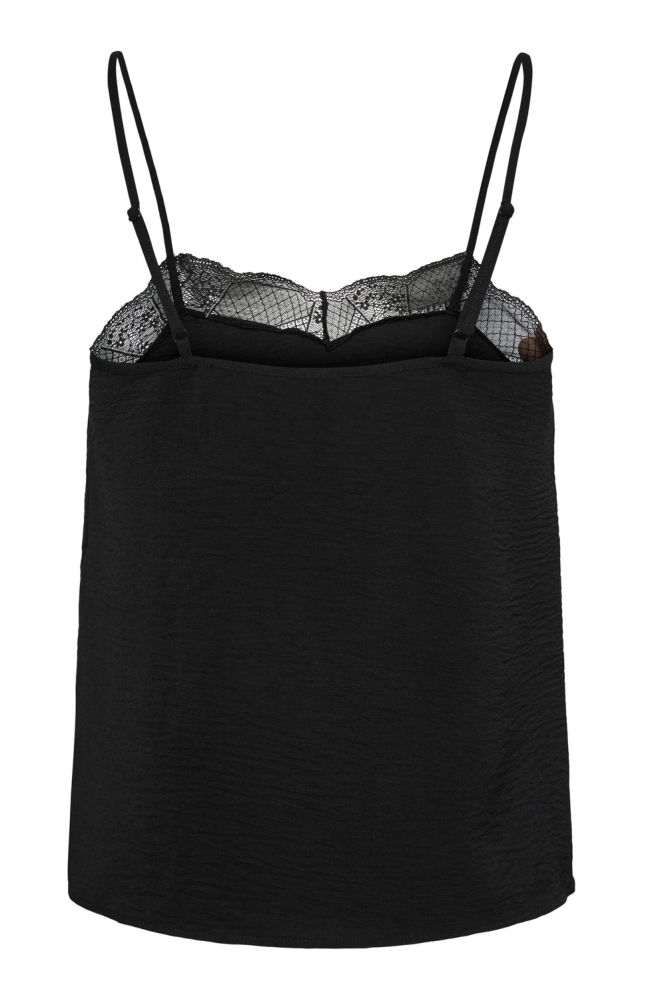 Pieces zwarte dames top