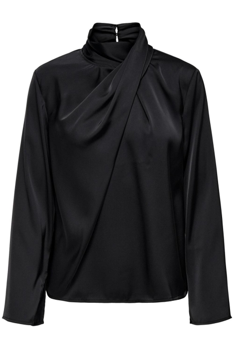 Jacqueline de Yong zwarte dames blouse