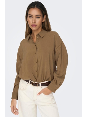 Only Blouse ONLIRIS L/S MODAL SHIRT LIFE NOOS W 15284994 Toffee