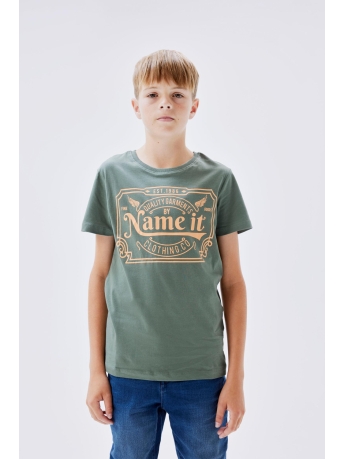 Name It T-shirt NKMNOGO SS TOP NOOS 13224807 LAUREL WREATH Laurel Wreath