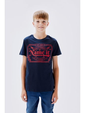 Name It T-shirt NKMNOGO SS TOP NOOS 13224807 Dark Sapphire