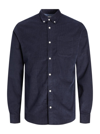 Jack & Jones Overhemd JJECLASSIC CORD SHIRT LS SN 12235981 NAVY BLAZER
