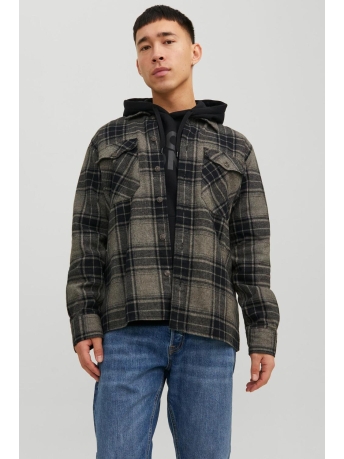 Jack & Jones Overhemd JJEEDDIE OVERSHIRT LS NOOS 12235986 SEDONA SAGE