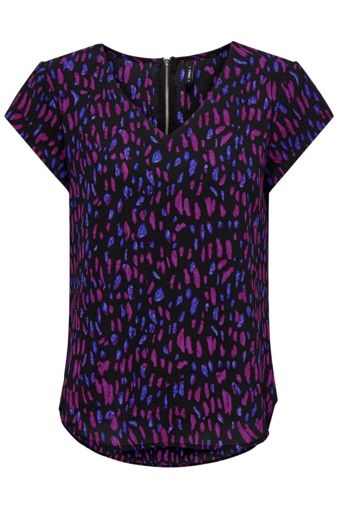 ONLVALERINA S/S V-NECK TOP CS PTM 15321964 CLOVER