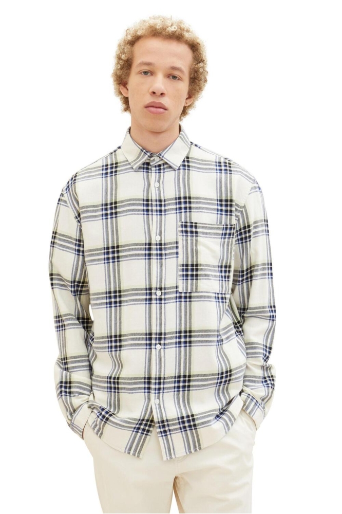 RELAXED CHECKED SHIRT 1037458XX12 32333