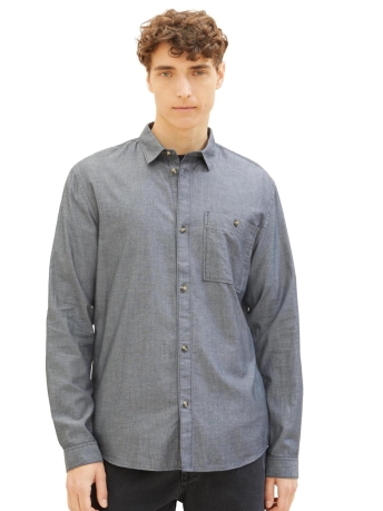 Tom Tailor Overhemd MINI HERRINGBONE SHIRT 1037464XX12 32346
