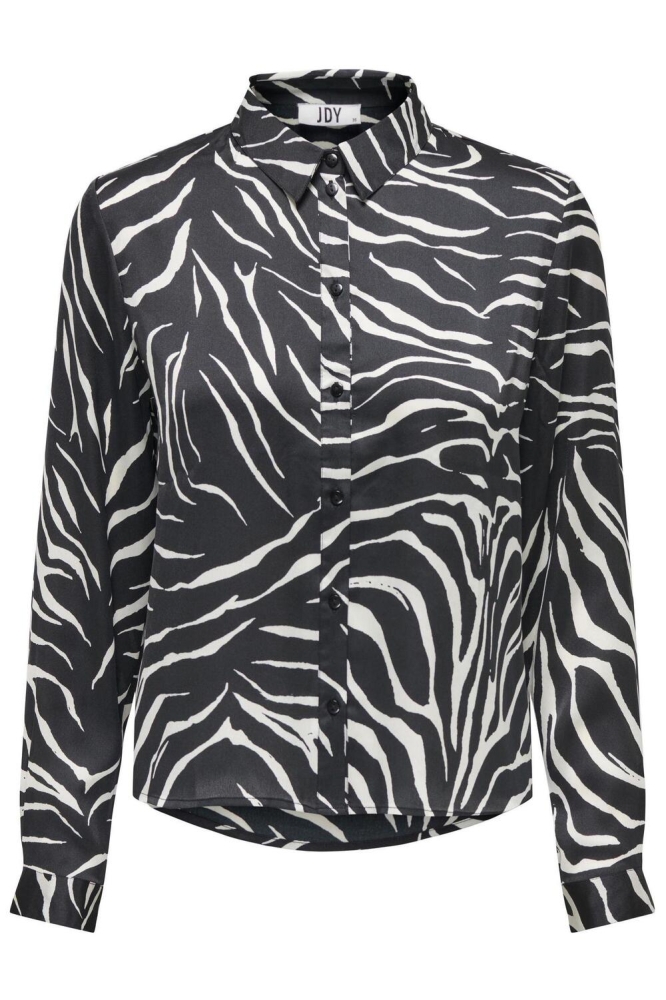 JDYFIFI L/S SHIRT WVN NOOS 15203504 Black/WHITE ZEBRA