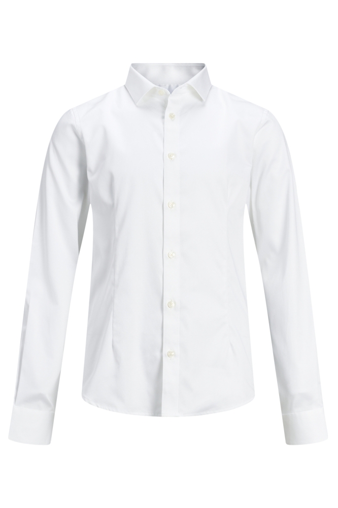 JPRPARMA SHIRT L/S NOOS JNR 12151620 White