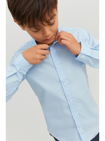 Jack & Jones Junior Overhemd JJJOE SHIRT LS PLAIN NOOS JNR 12223343 Cashmere Blue