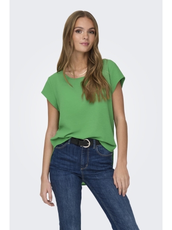 Only T-shirt ONLVIC S/S SOLID TOP NOOS PTM 15142784 GREEN BEE