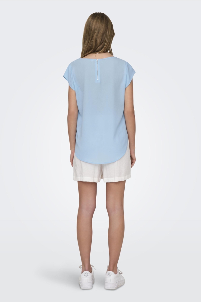 ONLVIC S/S SOLID TOP NOOS PTM 15142784 CLEAR SKY