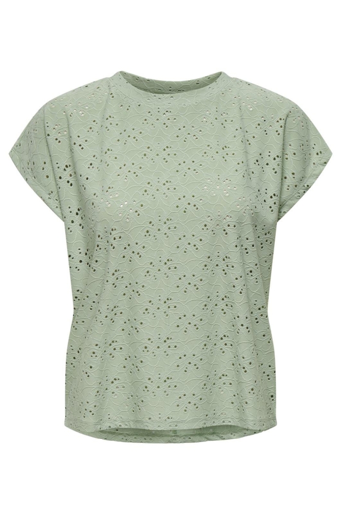 ONLSMILLA S/S TOP JRS NOOS 15231005 FROSTY GREEN