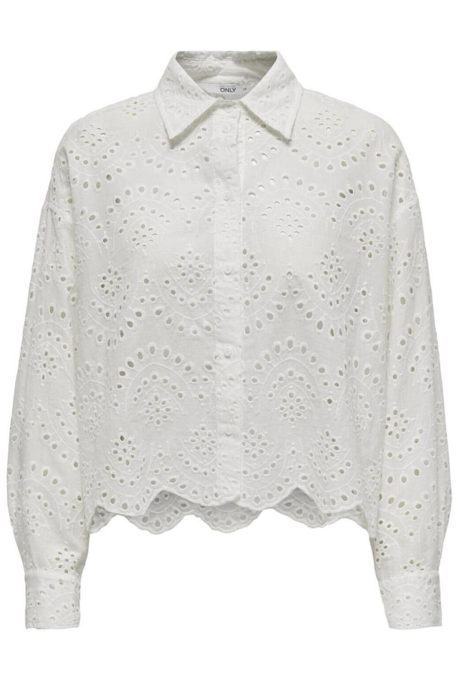 ONLVALAIS L/S SHIRT WVN NOOS 15269568 CLOUD DANCER