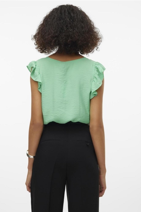 Vero Moda vmjosie sl v-neck top wvn ga