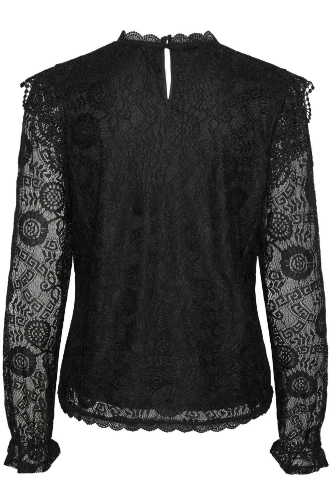 PCOLLINE LS LACE TOP NOOS BC 17139863 Black