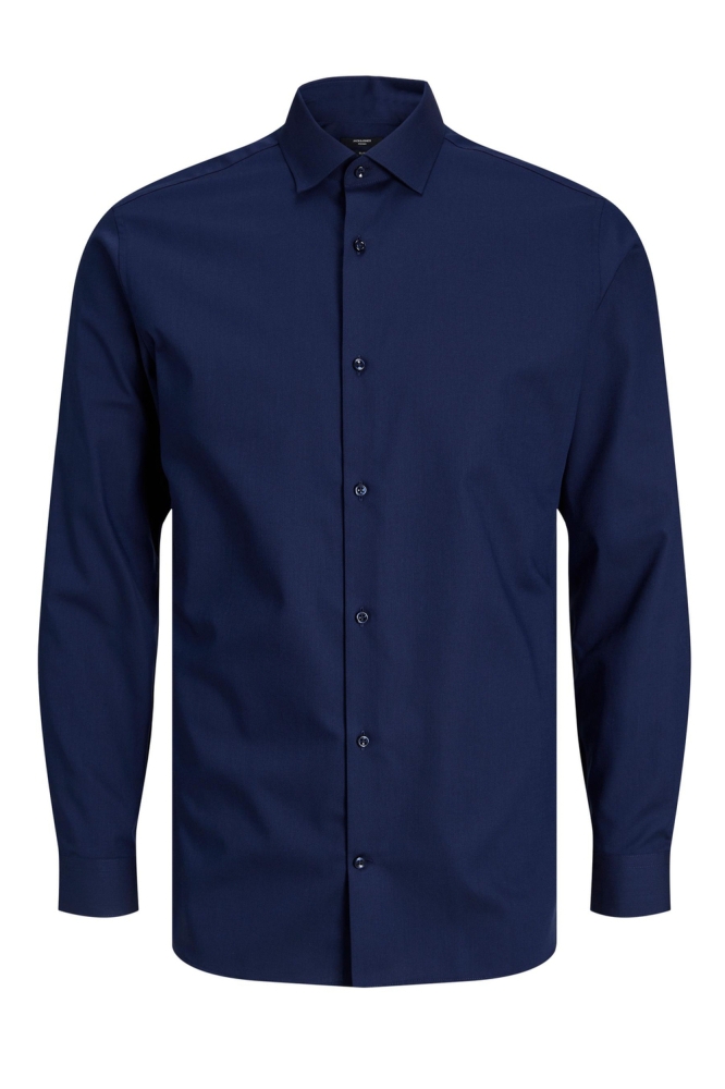 JPRBLAPARKER SHIRT L/S NOOS 12227385 Perfect Navy