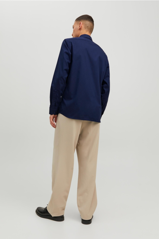 JPRBLAPARKER SHIRT L/S NOOS 12227385 Perfect Navy