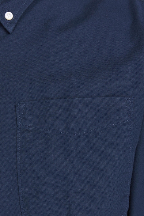 Jack & Jones blauwe heren overhemd | Close up