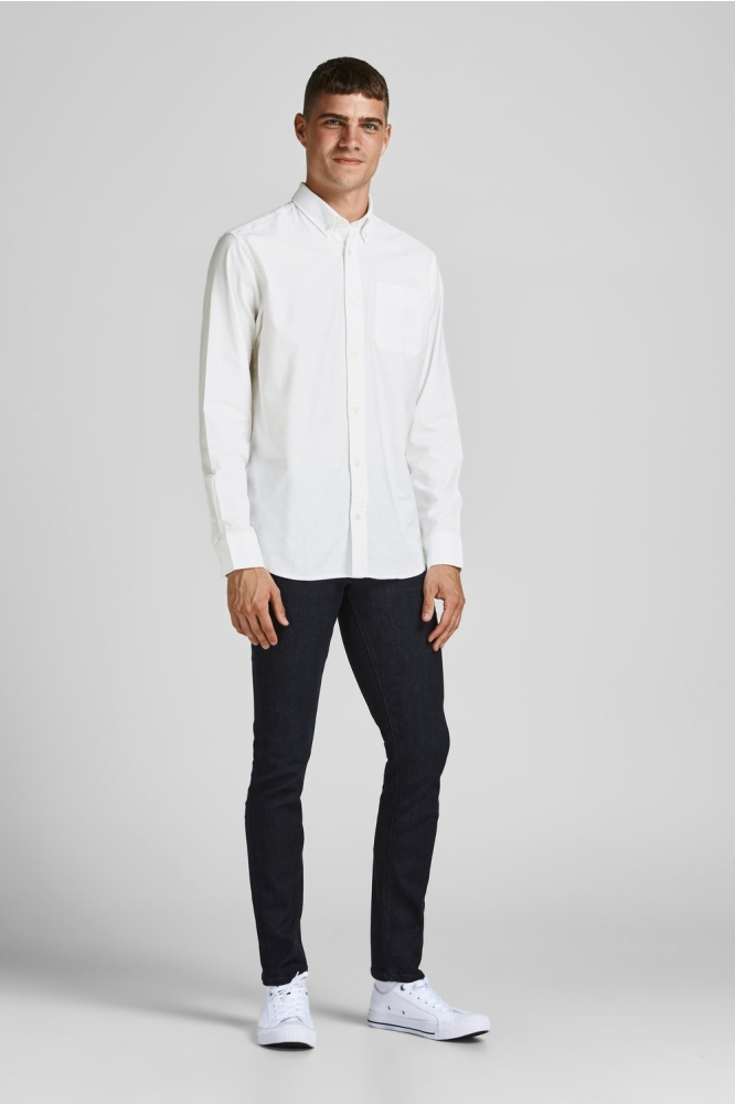 JPRBROOK OXFORD SHIRT L/S NOOS 12192150 White