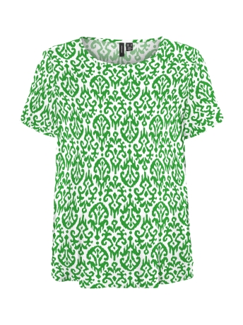 Vero Moda T-shirt VMEASY JOY S/S TOP WVN GA 10297345 CLASSIC GREEN/KYLIE