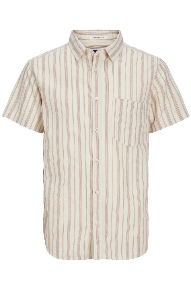 JORLINEN BLEND ARUBA STRIPE SHIRT S 12256299 MAPIE SYRUP