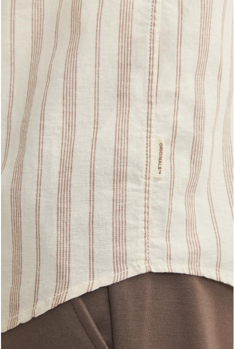 Jack & Jones jorlinen blend aruba stripe shirt s
