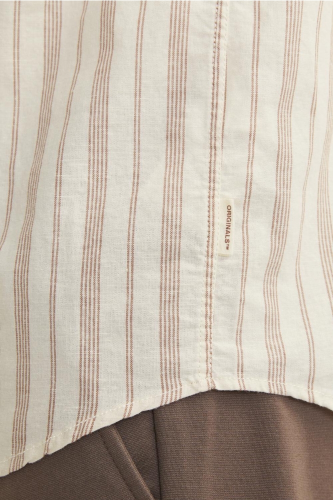 JORLINEN BLEND ARUBA STRIPE SHIRT S 12256299 MAPIE SYRUP