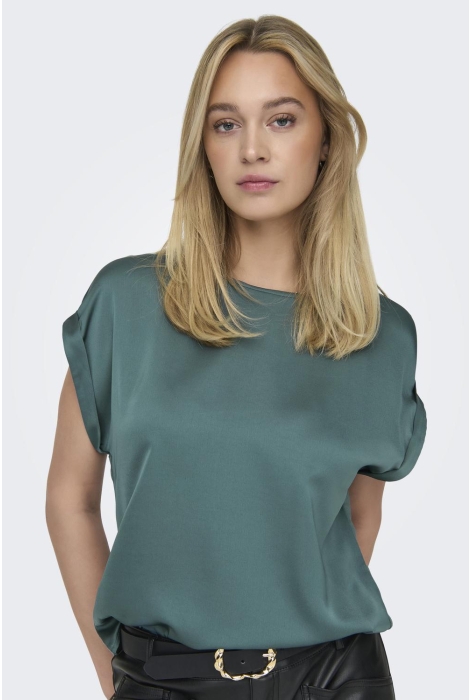 Only onllieke s/s satin mix top wvn noos