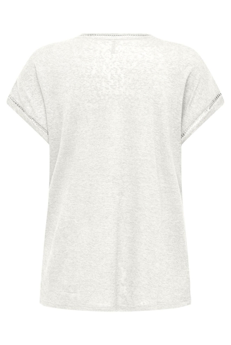 Only onlpenny s/s v-neck top jrs