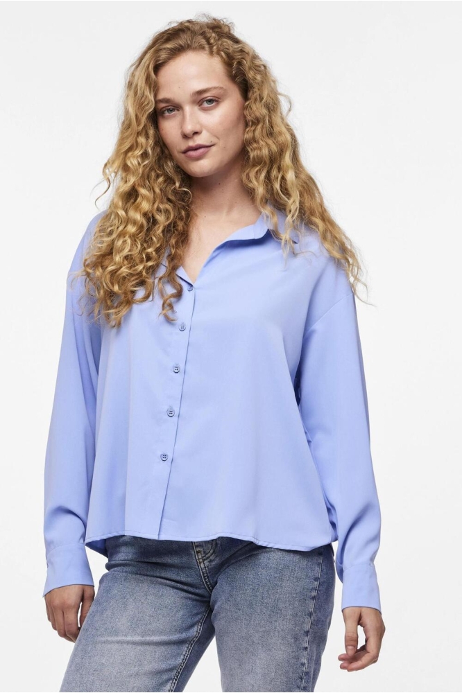 PCFRANAN LS SHIRT NOOS BC 17146430 Hydrangea