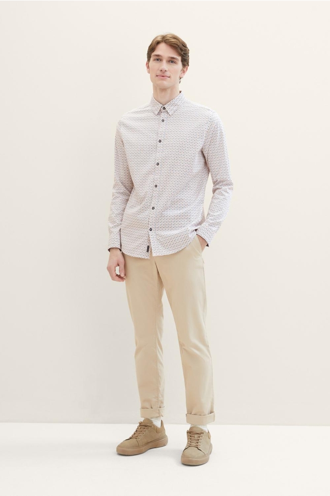 FITTED PRINTED STRETCH SHIRT 1040123XX10 34621