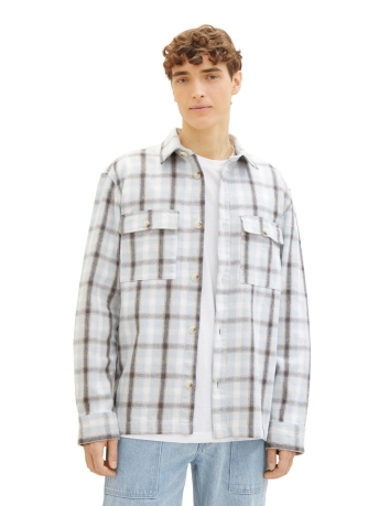 Tom Tailor Overhemd CHECKED TWILL OVERSHIRT 1040151XX12 34780