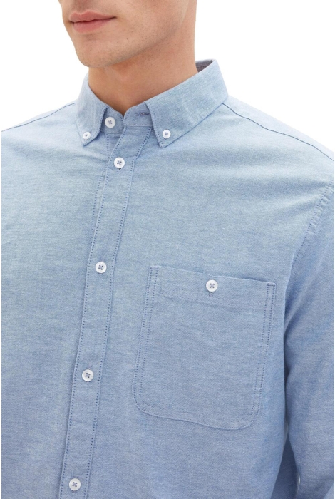 Tom Tailor fitted stretch oxford shirt