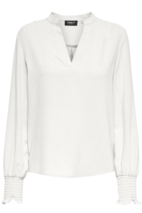 Only onlmette v-neck ls smock top noos w