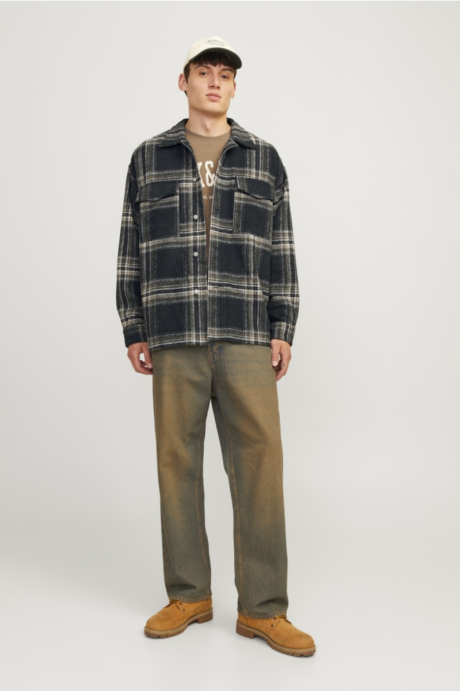 Jack & Jones zwarte heren overhemd | Model