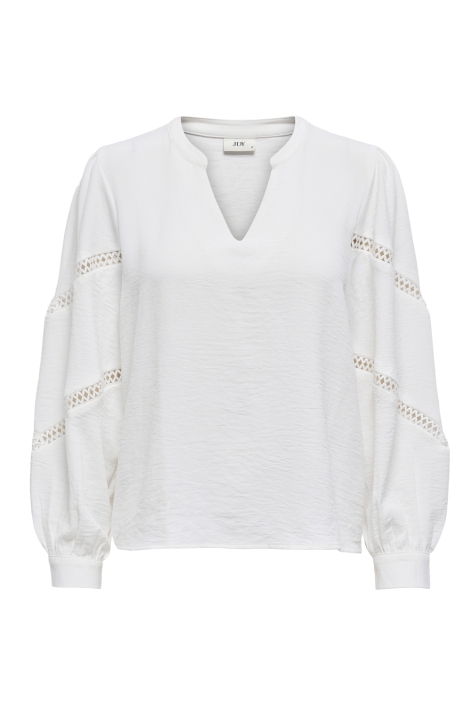 Jacqueline de Yong witte dames blouse | Vooraanzicht