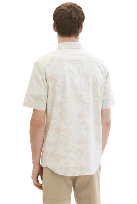 Tom Tailor printed slubyarn shirt