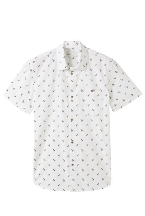 Tom Tailor fitted printed poplin shirt