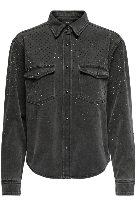 Jacqueline de Yong zwarte dames blouse | Vooraanzicht