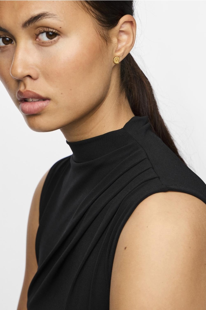 Pieces zwarte dames top | Close up