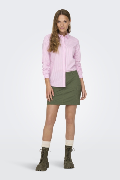 Jacqueline de Yong roze dames blouse | Model