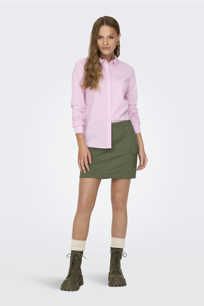 Jacqueline de Yong roze dames blouse | Model