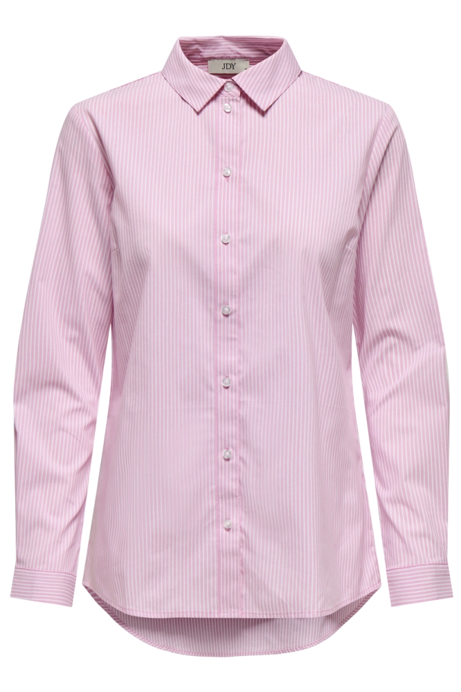 Jacqueline de Yong roze dames blouse | Vooraanzicht